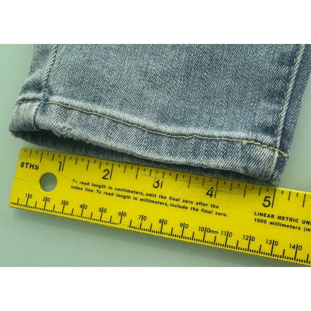 Judy Blue Women's Skinny Fit Jeans Sz 32X29 Stretch Light Wash Distressed Denim - Picture 11 of 11
